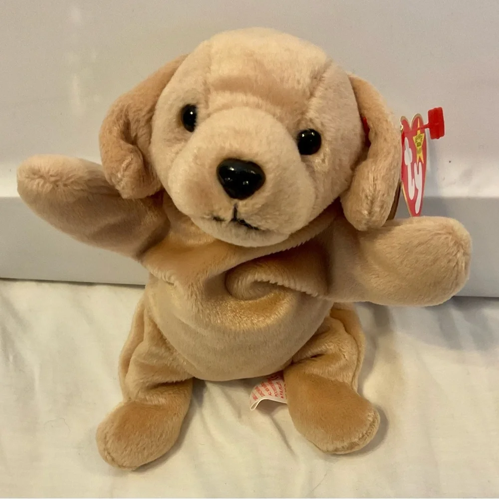 Ty Fetch 🐶 the Golden Retriever dog beanie baby